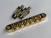 Bigsby B70 Vibrato Tailpiece Gold with Tune-O-Matic