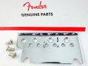 Fender Stratocaster American Standard Guitar Tremolo Bridge Plate Chrome 0026097049