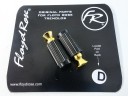 Floyd Rose Original Bridge Mounting Studs and Inserts Gold FRBMMSIGP