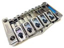 Hipshot Transtone 5 String Bass Bridge Black Nickel