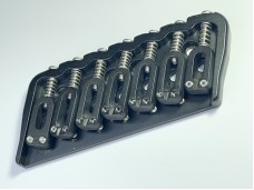 Hipshot Multiscale Fixed Guitar Bridge Black 7 String