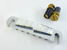 PRS SE Stoptail Guitar Bridge Chrome With Brass Inserts