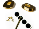 Towner Hinge Plate Adaptor Gold