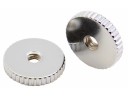 Towner Thumbwheels Imperial Threads Chrome