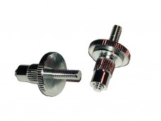 Towner Thumbwheels Studs Bushings Imperial Threads Chrome