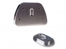 Towner V Block With Hinge Plate Adaptor Aluminum