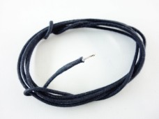 Allparts Cloth Covered Stranded Wire GW-0820 Black 1 Meter