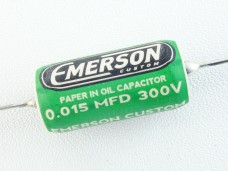 Emerson Paper In Oil Capacitor 0.015MFD 300V