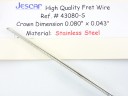 Jescar FL43080-S Fretwire Stainless Steel