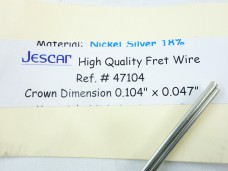 Jescar FL47104-NS Fretwire Nickel Silver