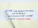 Jescar FL58118-S Fretwire Stainless Steel