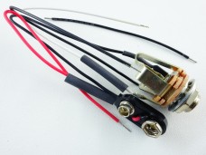 Switchcraft Input Jack Stereo with Battery Clip