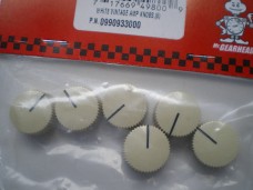 Fender White Vintage Amplifier Knobs