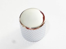 Metal Barrel Knob Chrome