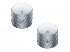 Schaller Dome Knobs 6mm Satin Chrome 15020300