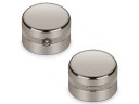Schaller Knobs 6,35mm Ruthenium 15090600