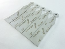 Summit Double Sided Radius Gauges Set Of 5 8048