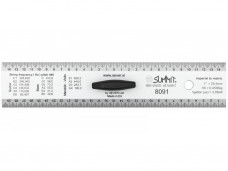 Summit Straightedge/Ruler 30cm With Handle 8091