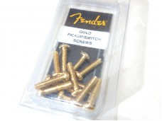 Fender Pickup/Switch Screws Gold