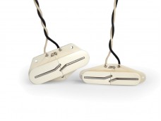 Fralin Telecaster Split Blade Guitar Pickup Set Parchment