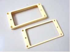 Guitar Pickup Curved Mounting Ring Set Cream