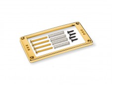 Schaller Pickup Frame Triple Holes Gold Curved Flat 17020512