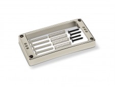 Schaller Pickup Frame Triple Holes Nickel Curved High 17020114