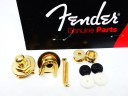 Fender Security Strap Locks Gold 0022043049