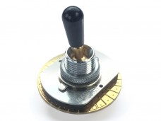 Free-Way 3X3-05 Toggle Switch Ultra Nickel