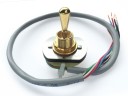 Free-Way 3X3-07 Toggle Switch General Gold