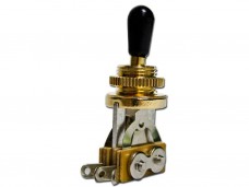 Mojotone Toggle Switch 3-way Short Gold Mojotone Toggle Switch 3-way Short Gold