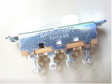 Switchcraft Slide Switch 3-Way White